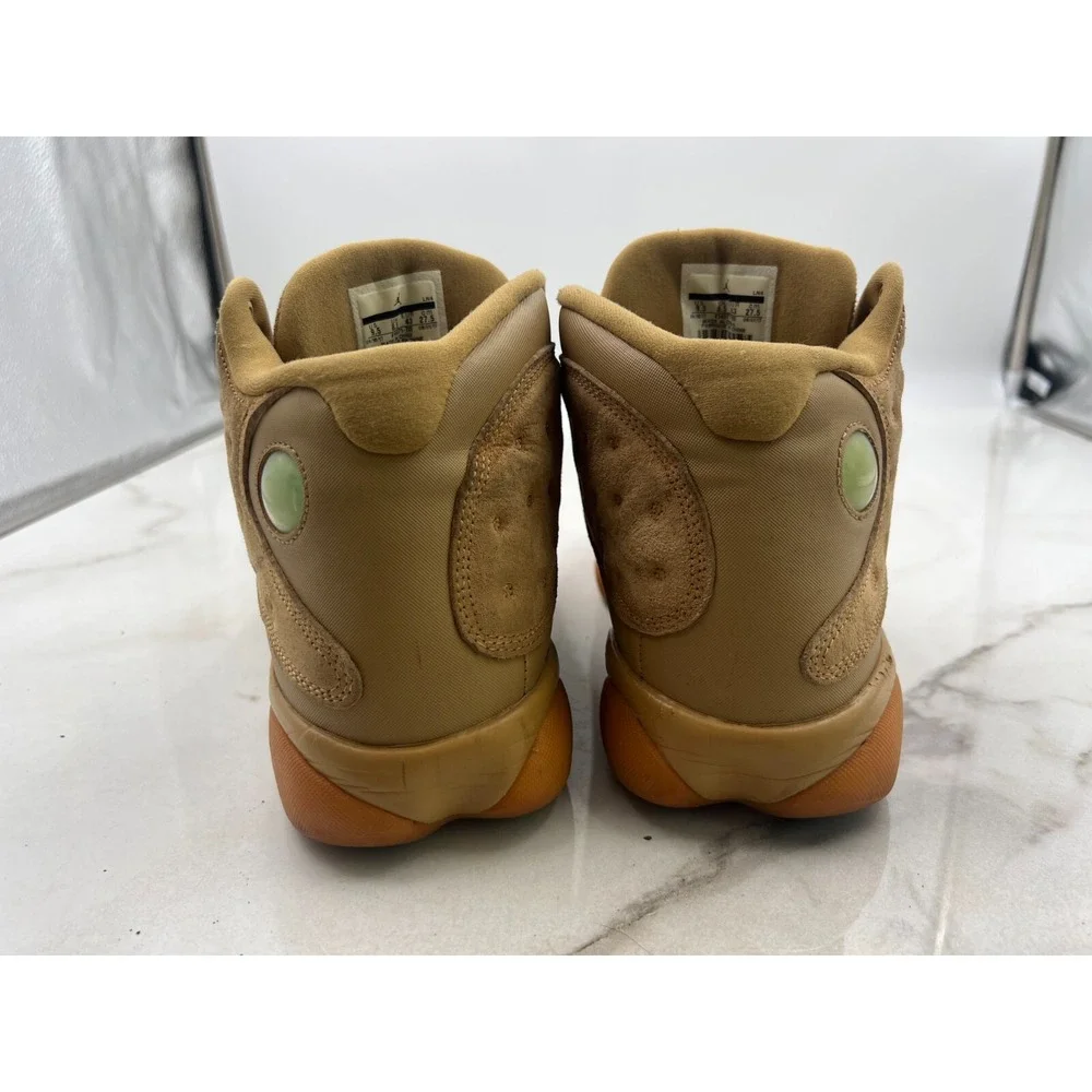 Jordan 13 Shoes Mens 9.5 Retro Wheat Golden Harvest Elemental Gold 414571-705